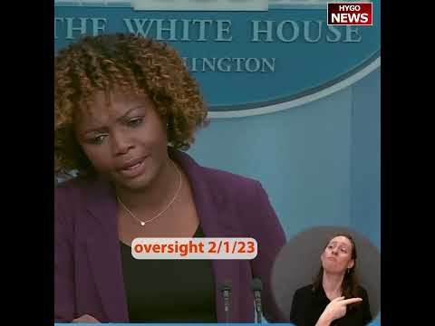 Q: what does WH consider oversight & inquiries from House you’re willing to engage & what's not?