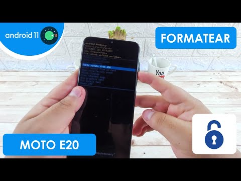 Format Motorola Moto e20 | Android 11