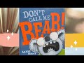 Don't Call Me Bear by Aaron Blabey (read aloud)