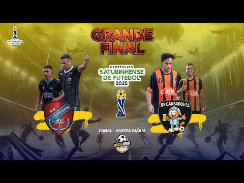 Ao vivo com imagens, P.A x CANSADOS. Campeonato municipal de Satubinha Maranhão 2025/2026