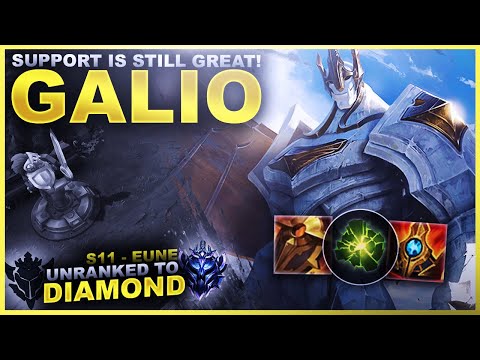 GALIO SUPPORT STILL SEEMS GREAT! - Unranked to Diamond: EUNE Edition | League of Legends
