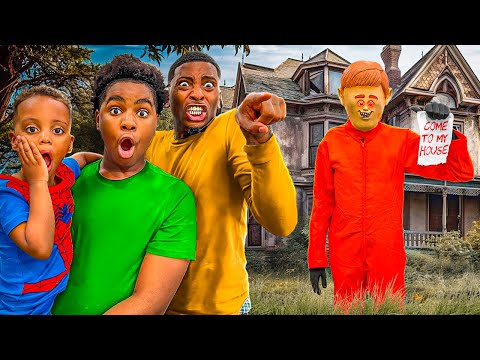 WE FOUND OUT WHERE THE CREEPY MAN LIVE…..😱
