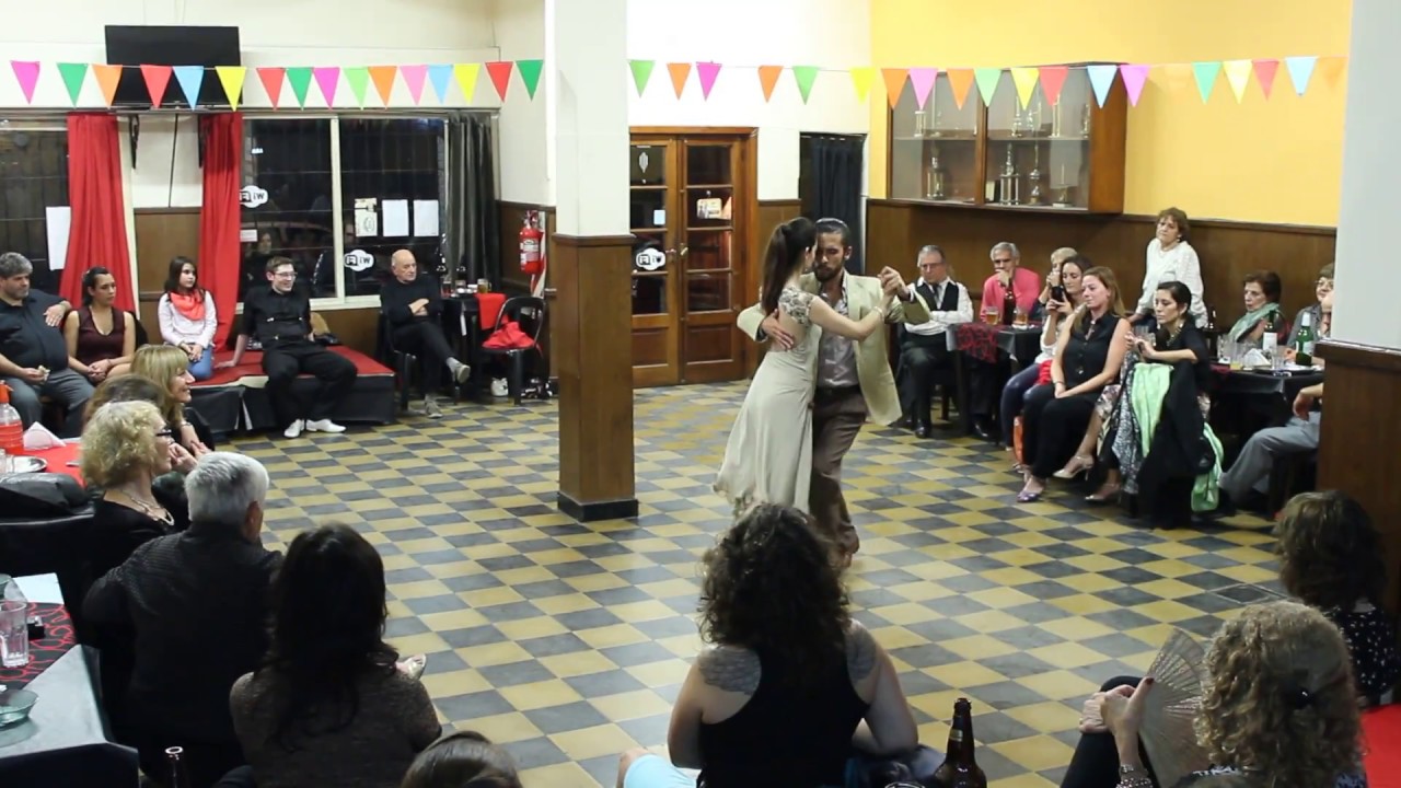 Milonga "La Tricampeona " Estefania Najot & Pedro Martin Orlando