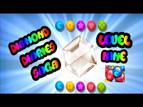 NEW: Diamond Diaries Saga LEVEL 9 puzzle linker game from King creators of Candy Crush Saga