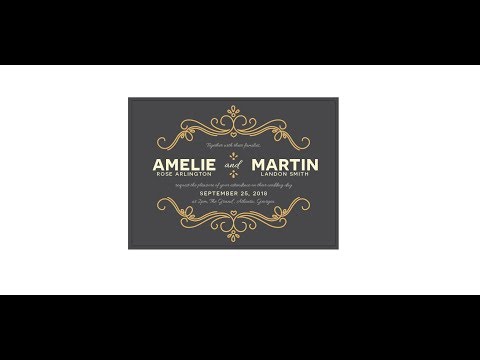 How to Create a Wedding Invitation in Illustrator