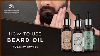 How to Apply Beard Growth Oil  Beard Grooming and 