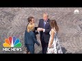 President Donald Trump and Emmanuel Macron Have Marathon Handshake | NBC News President Donald Trump and Emmanuel Macron Have Marathon Handshake | NBC News