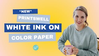 White Ink Printing on Colored Paper with PrintsWell Fulfillment