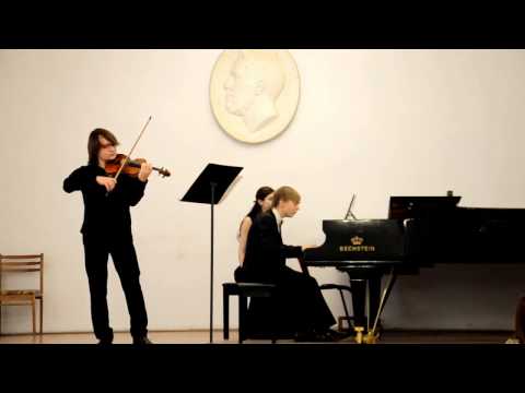 Yury Kondrya | Nikita Volobuev | Beethoven | Violin Sonata No. 9 "Kreutzer" (part II)