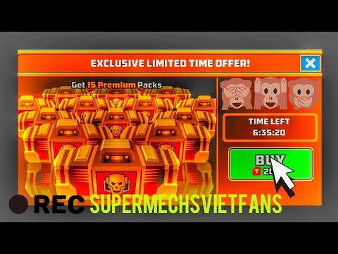 Super Mechs 💣 SPECIAL OFFER (2000 Tokens) | SuperMechs Vietfans 🤯🤯🤯