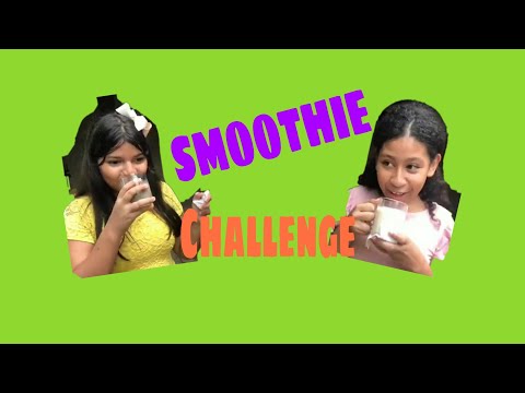 Desafio [Smoothie Challenge ingredients ] bebendo mistureba com  a amigaJeisla❤️
