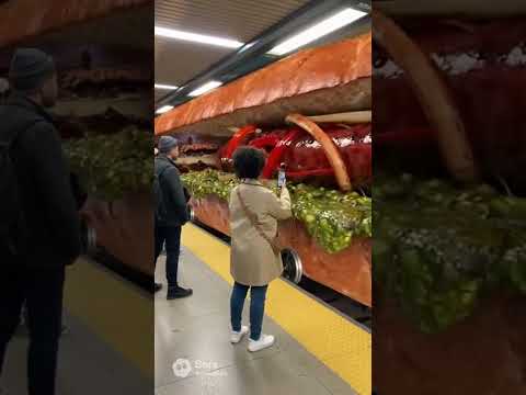 ¡PRÓXIMA ESTACIÓN, SABOR!: Los vagones de Carlos Pellegrini ahora son CHORIPANES gigantes 🥖🔥