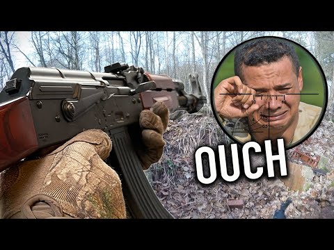 Full Auto AK47 Hammers Players into Submission