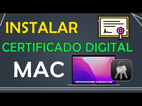 Cómo instalar un certificado digital en Mac y firmar digitalmente