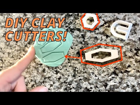 MAKE YOUR OWN CUSTOM POLYMER CLAY CUTTERS!