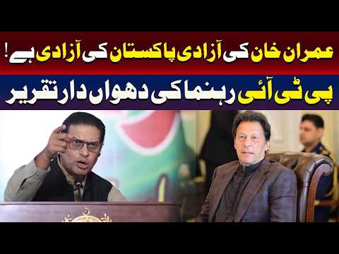 عمران خان کی آزادی پاکستان کی آزادی ہے۔