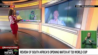 T20 World Cup | Review of South Africa's opening match against Zimbabwe: Lunga Kupiso