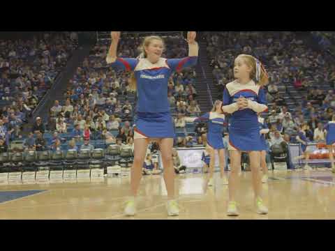 Firecrackers Jump Rope Team INCREDIBLE halftime show at Rupp Arena