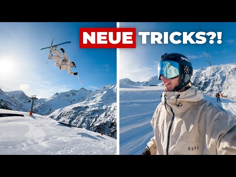 ZUM ERSTEN MAL im SNOWPARK St.Anton am Arlberg?!