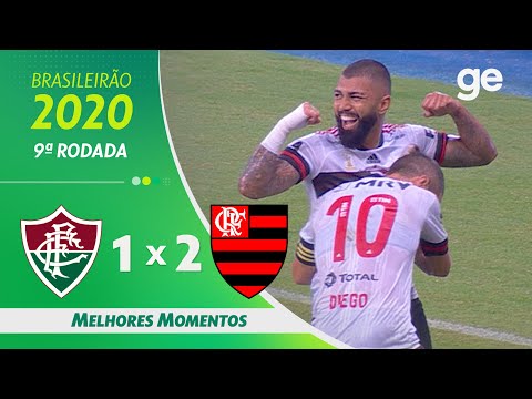 Gols e lances de Fluminense x Flamengo