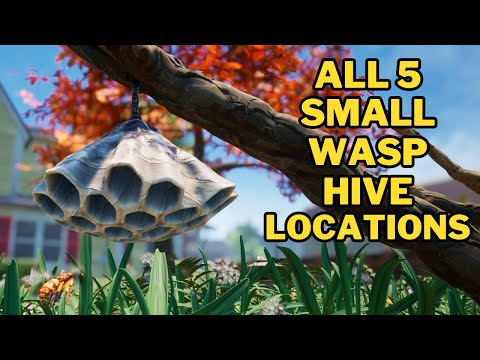 All 5 Small Wasp Hive Locations | Grounded 1.2