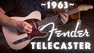Video thumbnail for Vintage Original 1963 Fender L Series Telecaster by PREMIER GUITARS