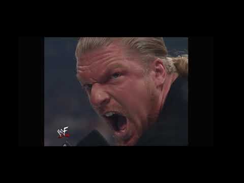 Triple H breaks JR's arm Raw 1999
