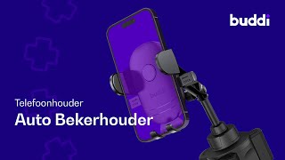 Buddi Way Universele Telefoonhouder Auto Bekerhouder Houders