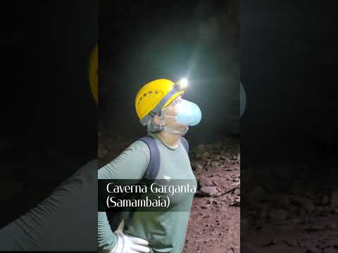 Visita técnica realizada pelo PETBio à Caverna Garganta, localizada em Vila Propício - GO