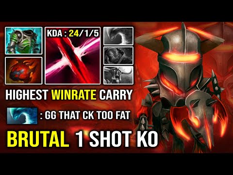 REASON Why CK is one of the Highest Winrate Carry in 7.28b with 1 Shot Deleted Brutal Critical DotA