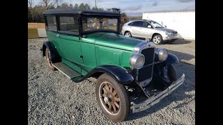 Video Thumbnail for 1928 Pontiac Series 6-28