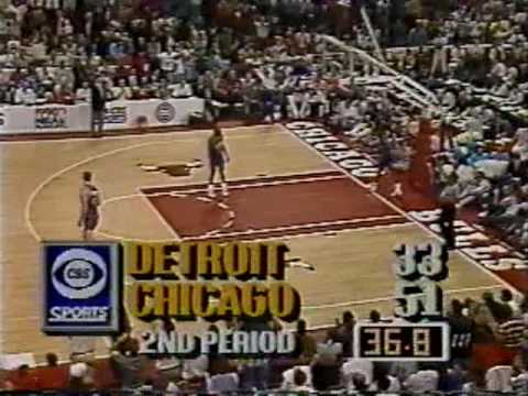 Michael Jordan 1990: 42 points vs Pistons (Game 4)