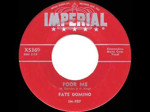 1955 HITS ARCHIVE: Poor Me - Fats Domino (#1 R&B hit)