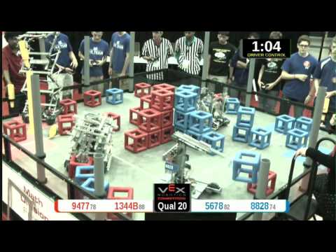 2015 VRC Math Q20 - 9477 1344B vs 5678 8828 - 35 to 24 - VEX Worlds 2015 - Math Division