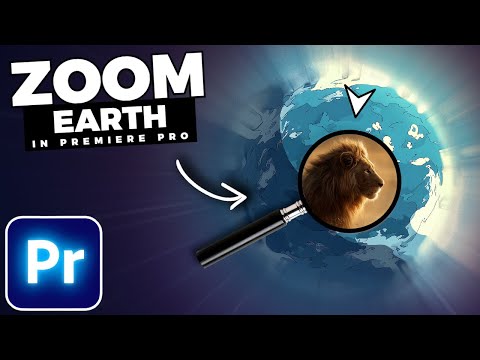 Realistic Earth ZOOM OUT in Premiere Pro