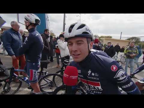 Andrea Bagioli - Interview at the start - Trofeo Serra de Tramuntana 2023
