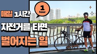 매일 1시간 자전거를 타면 벌어지는 일 (8가지)
