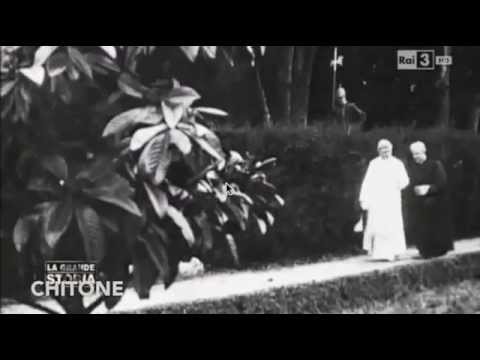 EXTREMELY RARE FOOTAGE OF POPE PIUS X WALKING IN THE VATICAN GARDEN