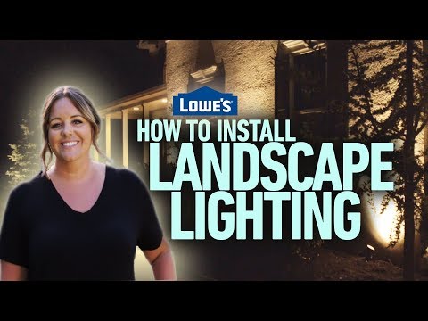 How to Install Landscape Lighting (w/ Monica from The Weekender)