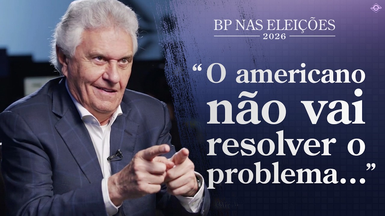 Ronaldo Caiado fala sobre o movimento dos EUA contra PCC e CV