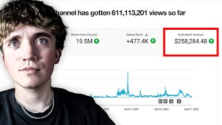 $258,284.48 With 1 Faceless Channel - Just Copy Me (YouTube Automation Guide)