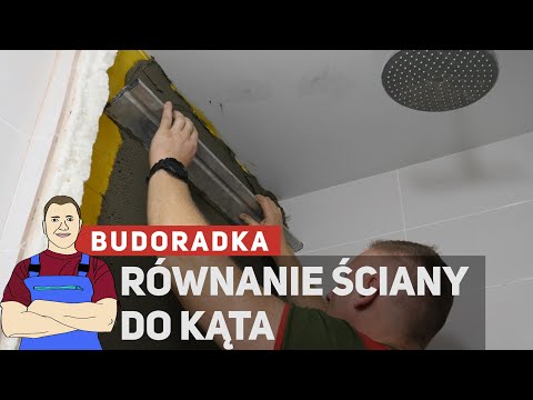 Równanie niewielkiej ściany do kąta prostego - BUDORADKA