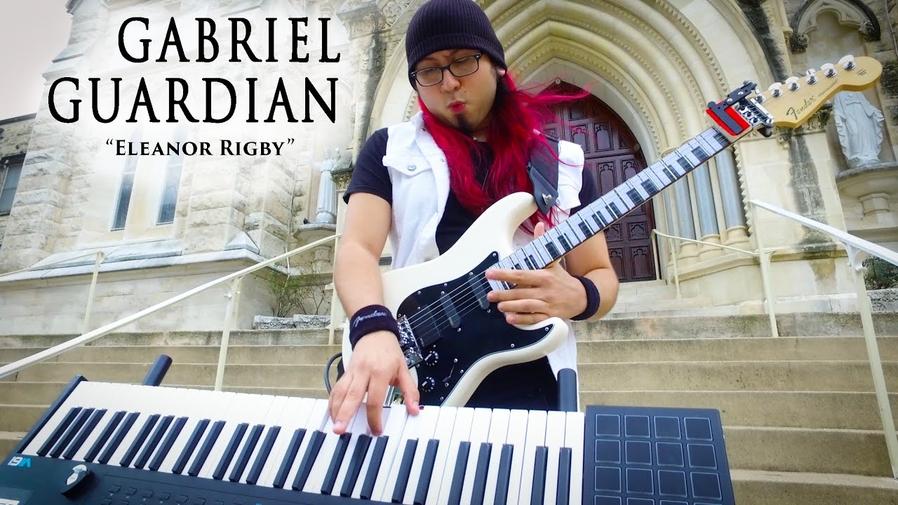 Eleanor Rigby - AMAZING Guitar Keyboard Cover! - YouTube