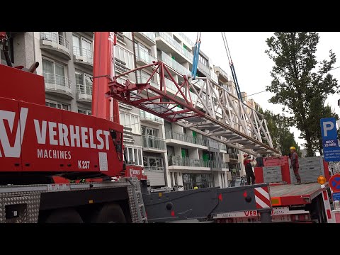 Verhelst machines torenkranen demontage 4K