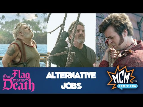 Alternative Jobs | Our Flag Means Death Interview | Con O'Neill, Nathan Foad, Kristian Nairn