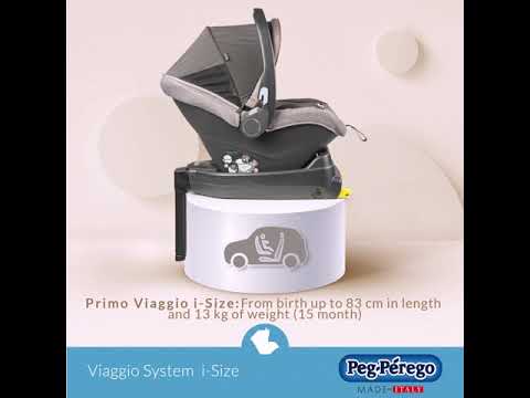 Peg Perego Primo Viaggio 360 i-Size Lunar IMVT000000DP53DX13 Bērnu Autokrēsls 0-18 kg