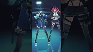 【MMD】ドルフロHK416&UMP9 少女前线2【ファタール】 #shorts