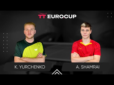 15:55 Kiril Yurchenko - Andrii Shamrai 27.10.2024 TT Euro.Cup Ukraine Elite. TABLE 3