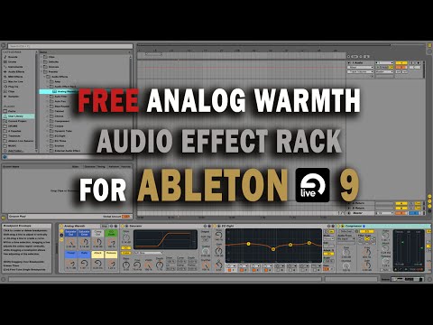 Free Analog Warmth Plugin for Ableton Live 9 | Download Effect Rack, Hip Hop Beats Video
