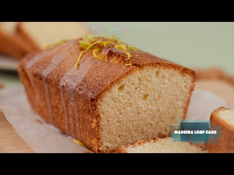 How to Make MADEIRA CAKE | Easy Classic Recipe (So Moist!) | 4K